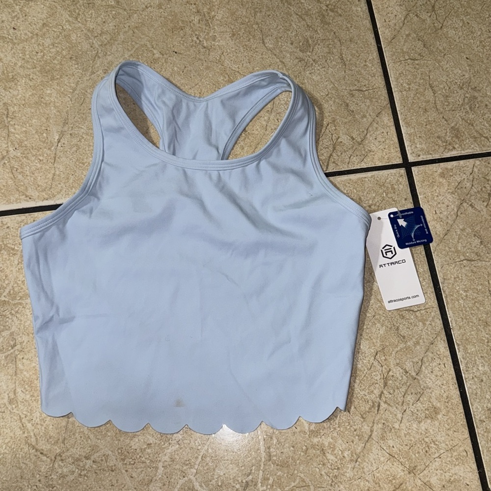 ATTRACO  Tennis  Racerback Top - Picture 5 of 7